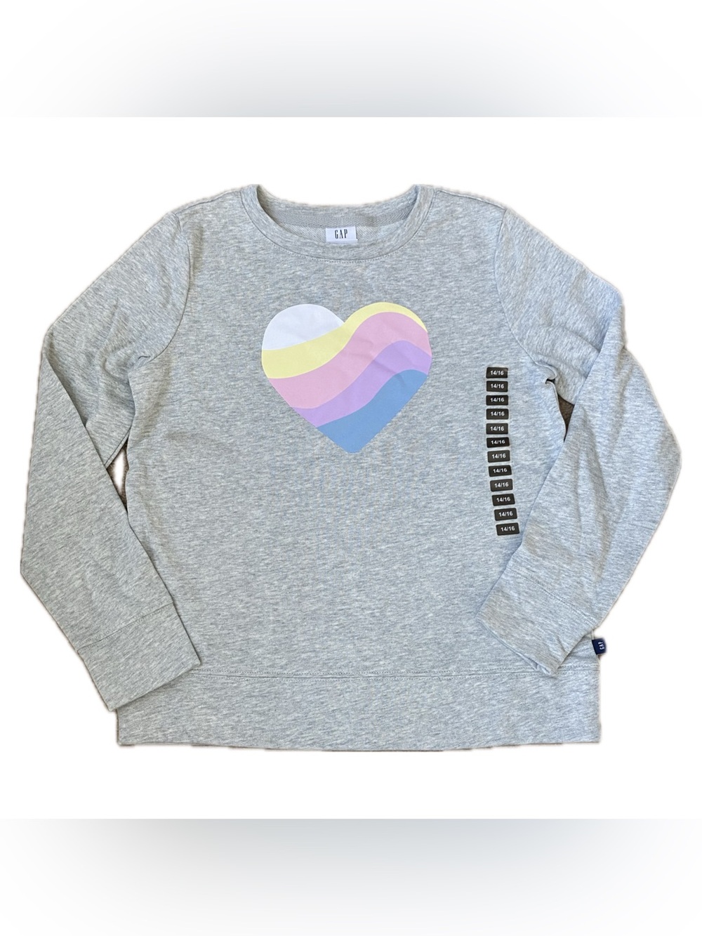 Gap Kids lightweight crewneck sweatshirt NEW WITH TAGS